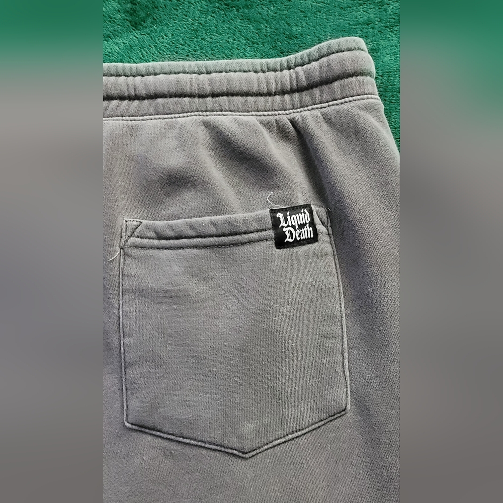 Ltd LIQUID DEATH sweatpants Joggers - Picture 5 of 7